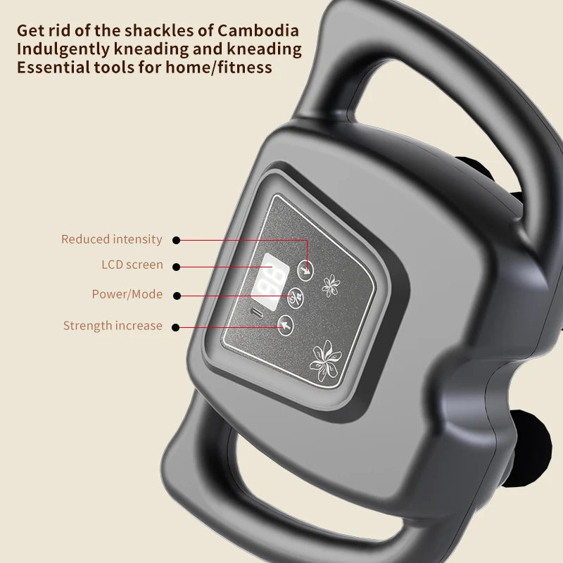 Professional 8-Head Whole Body Vibe massage gun