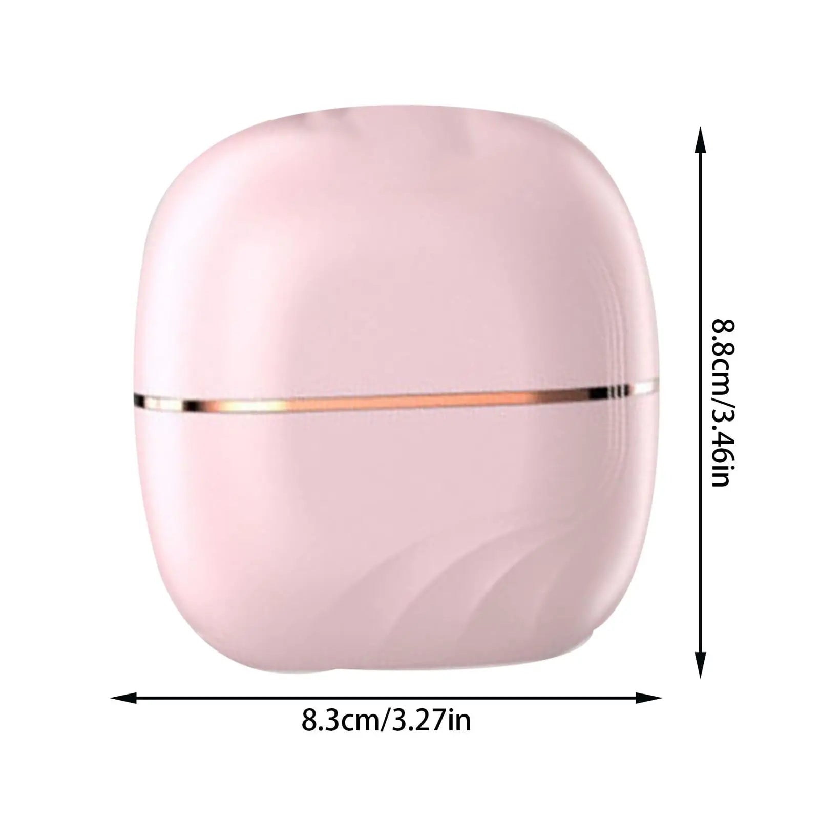 2025 New Mini Straightener Rechargeable Portable Hair Straightener Brush Anti-Scald Shell Cordless USB Charging Straighteners